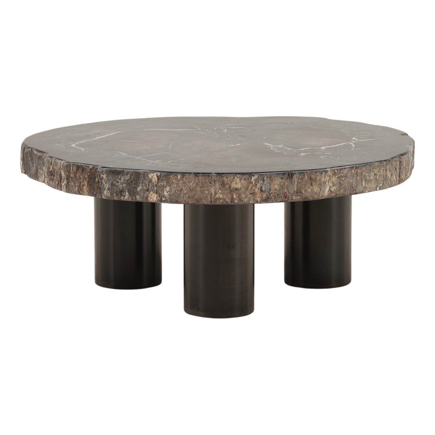 Dunric Coffee Table Natural Black Small