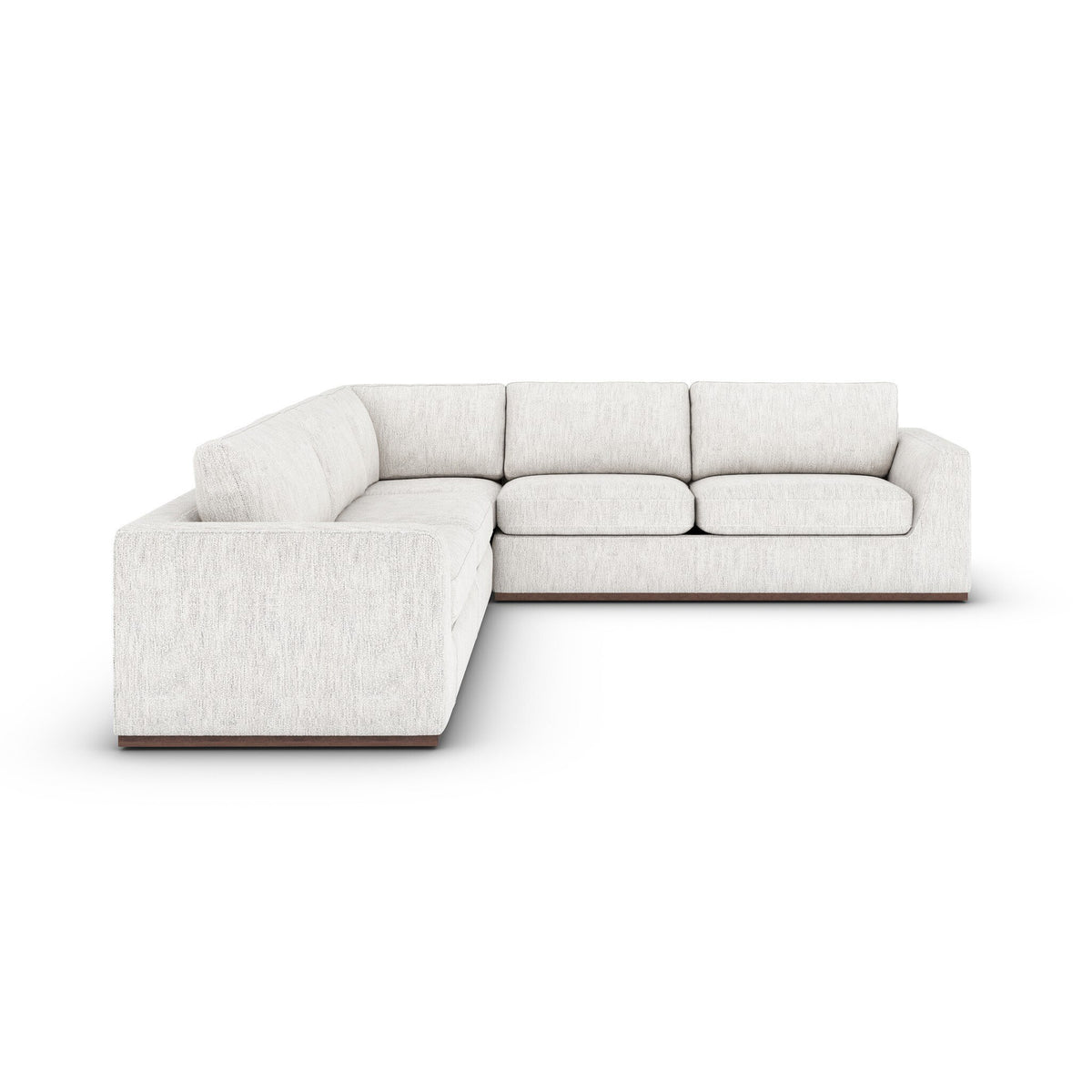 Crispin 3-Piece Sectional - Aldred Silver