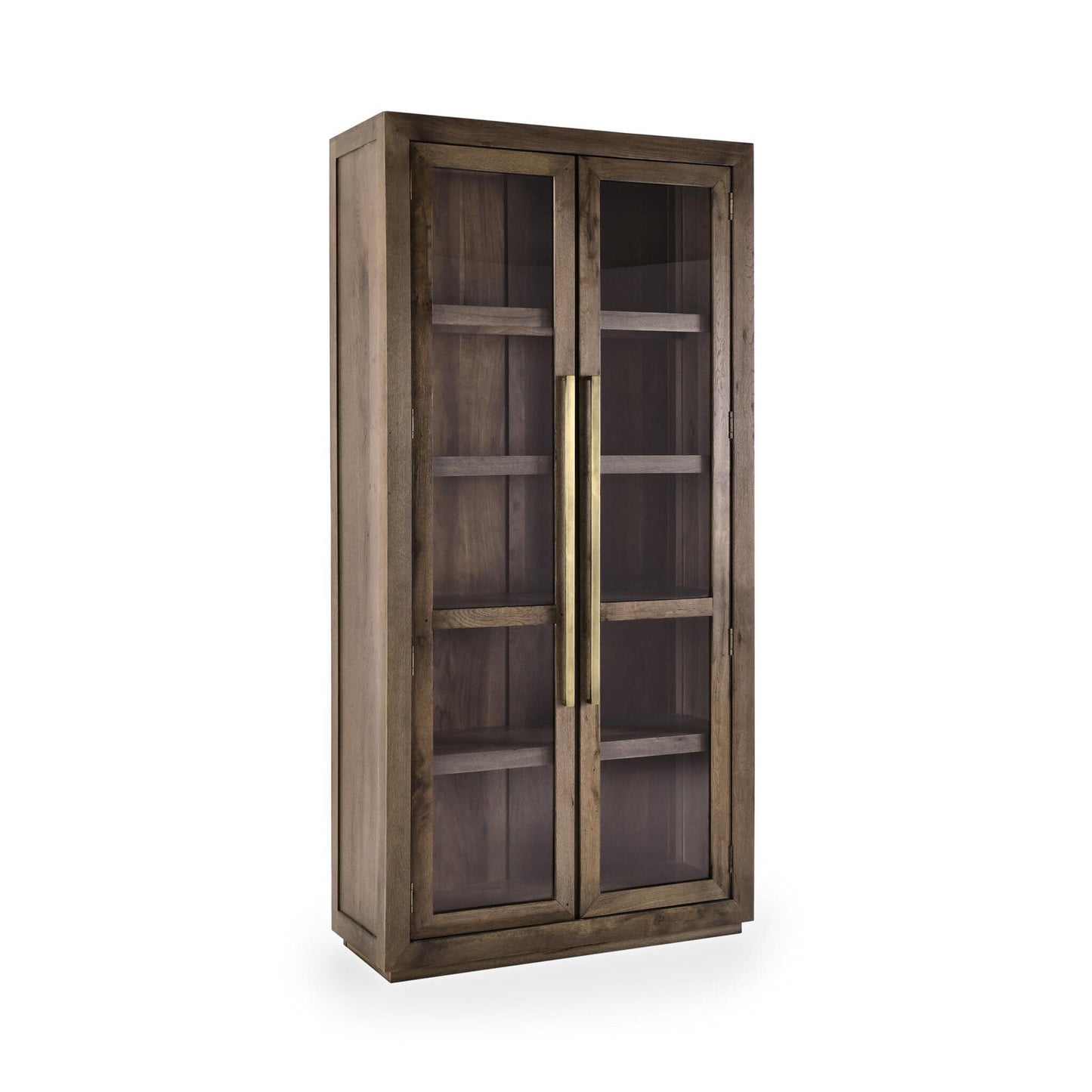 Blackwood Display Cabinet Landmark Brown