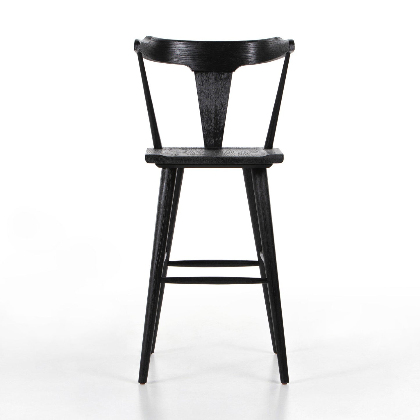 Roderick Bar + Counter Stool - Black Oak