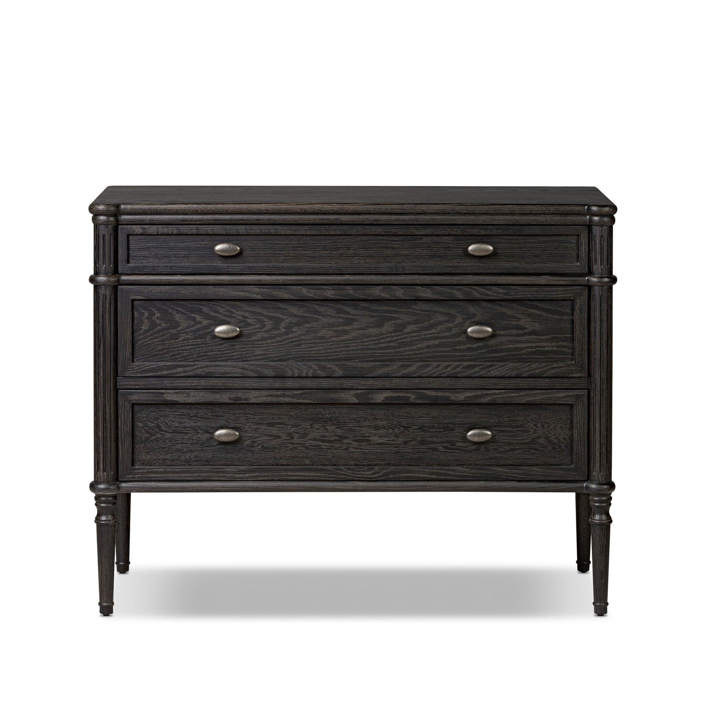 Theron Chest - Distressed Black