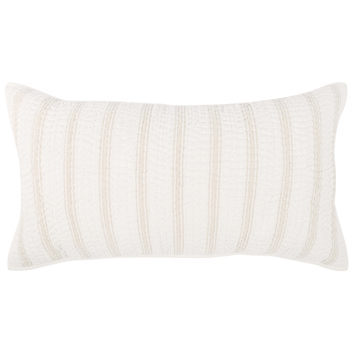 Aldwin Eggshell Cotton Linen King Sham
