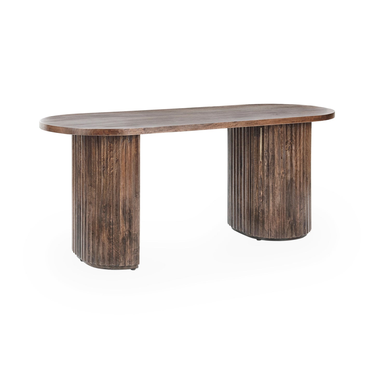 Redmond Desk Bark Brown