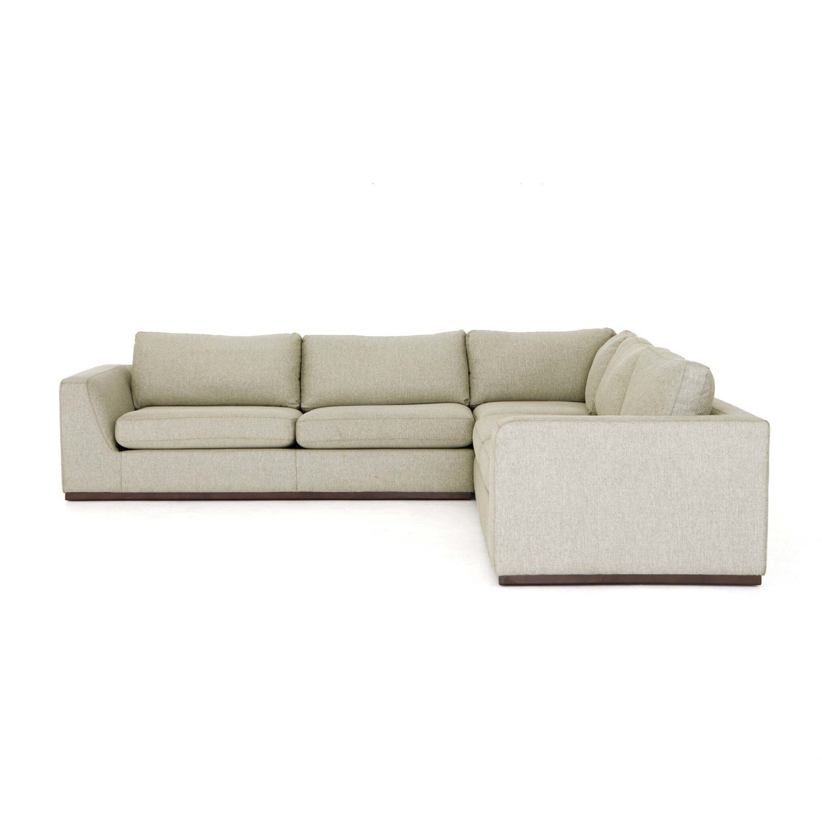 Crispin 3-Piece Sectional - Aldred Silver