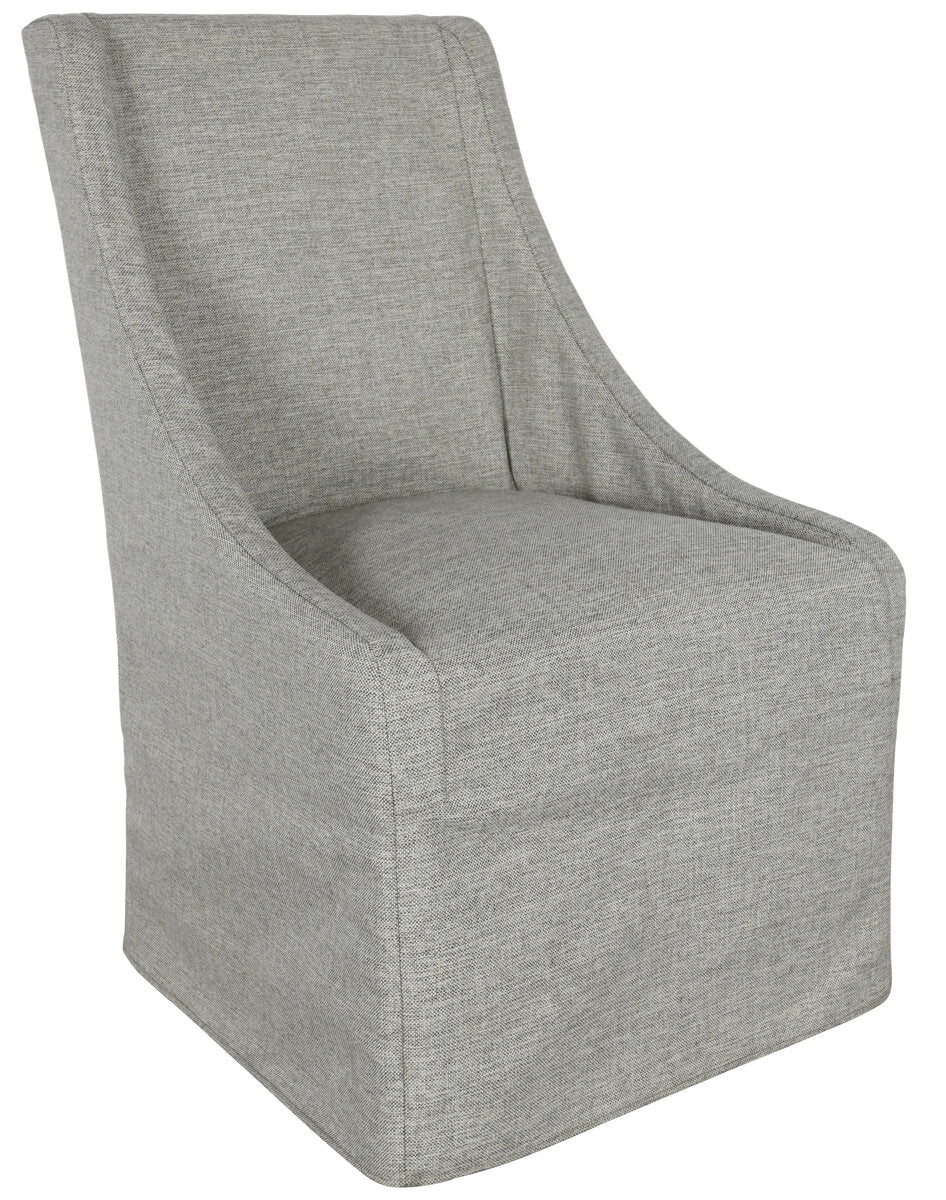 Wren Dining Chair with Caster Oatmeal